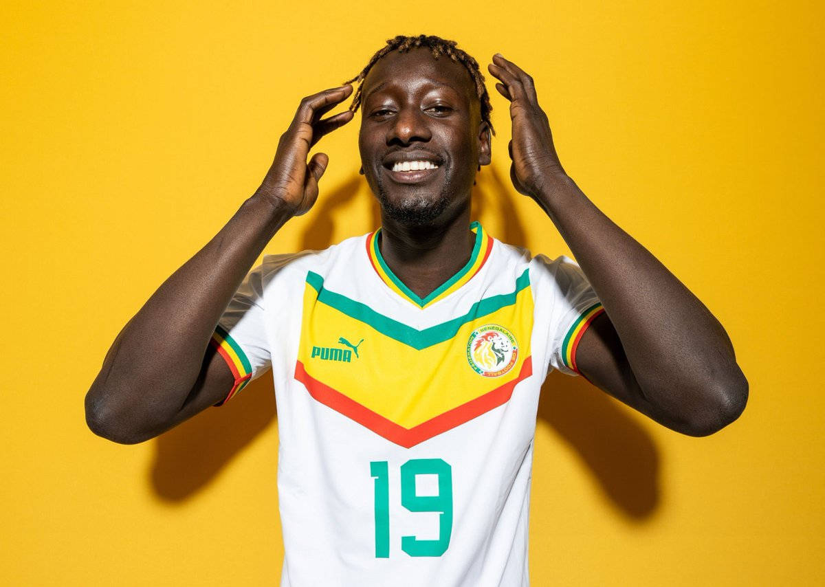 Senegal National Football Team Famara Diédhiou Wallpaper