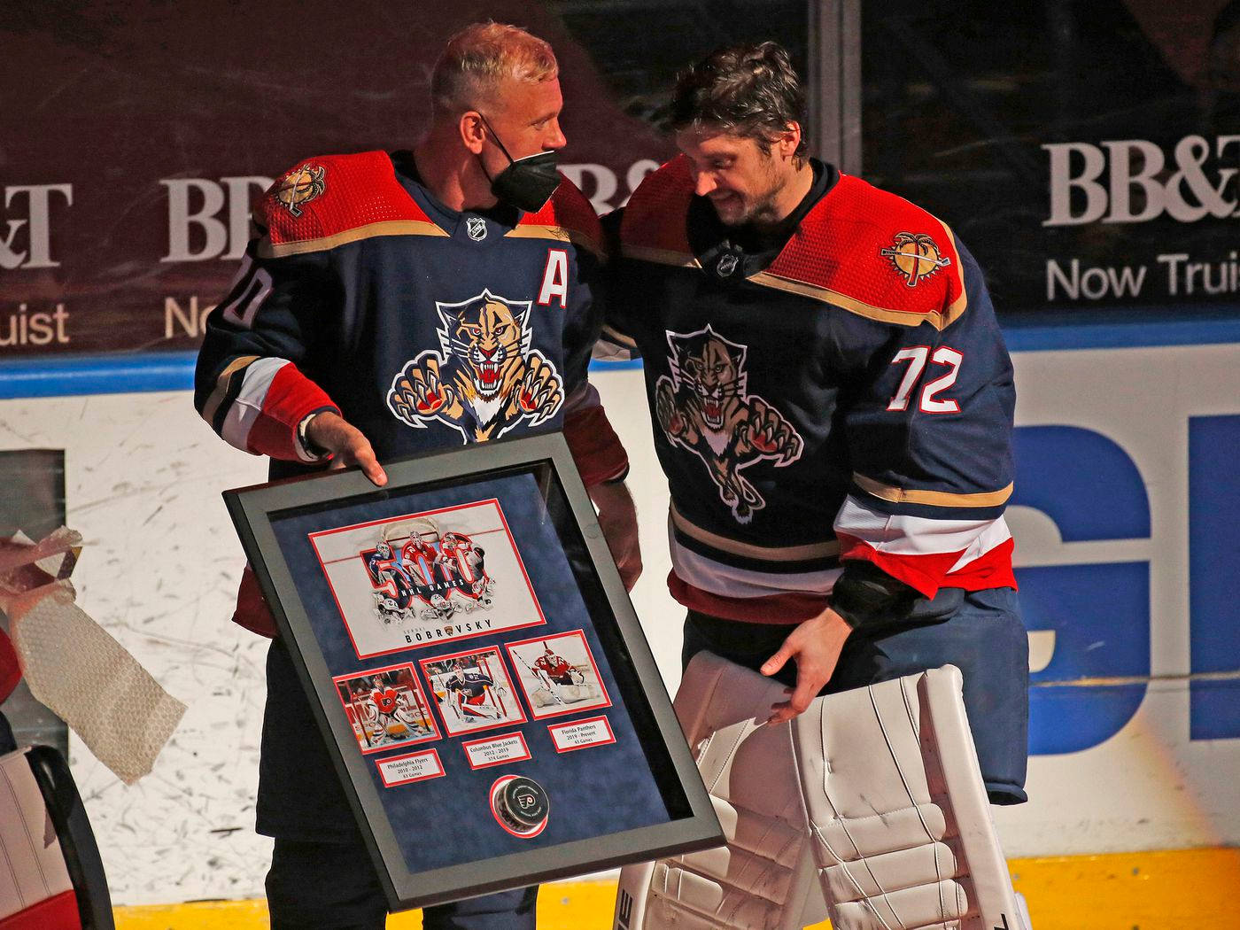 Sergei Bobrovsky Cherished Recollecting Memorabilia Wallpaper