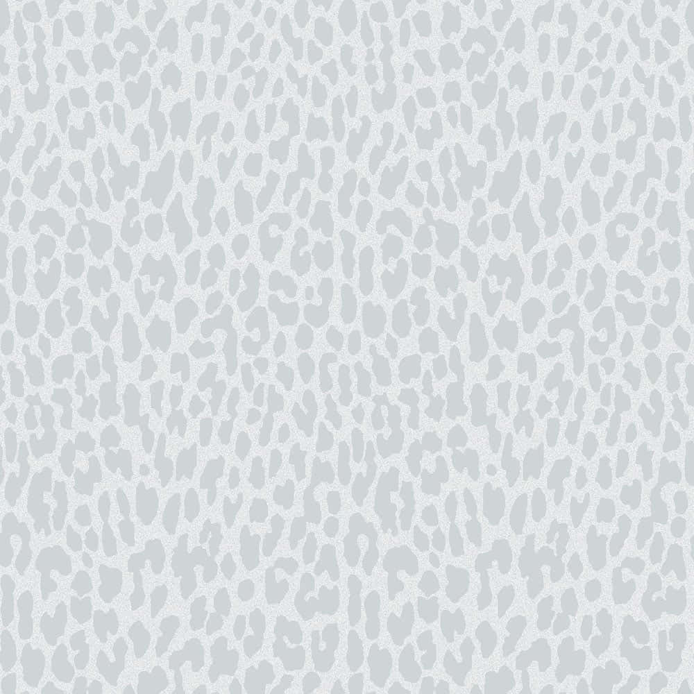 Set Yourself Apart With White Leopard Print Wallpaper