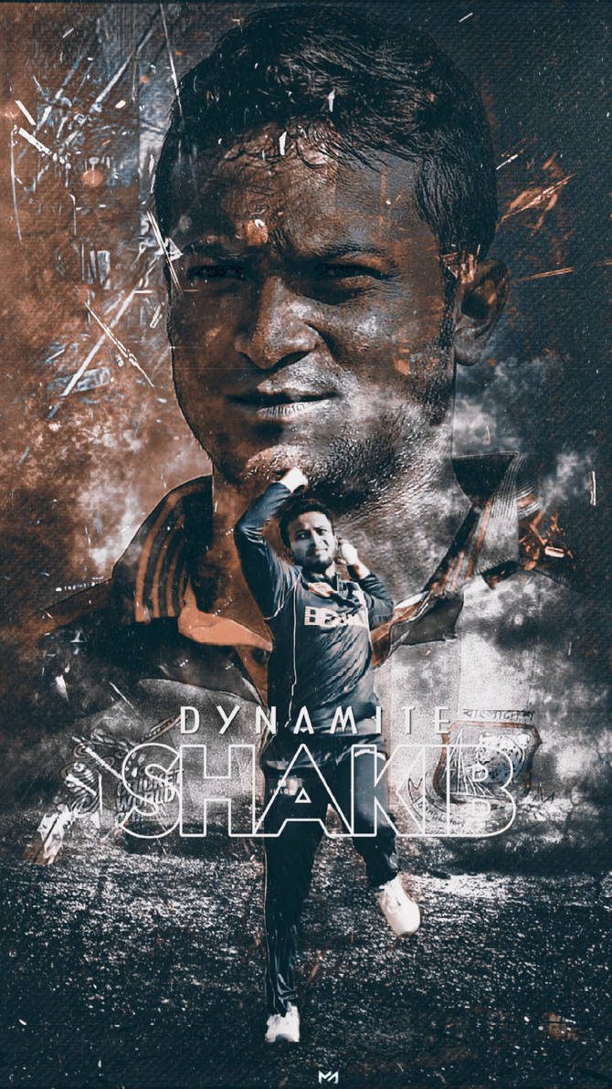 Shakib Al Hasan Dynamite Shakib Wallpaper