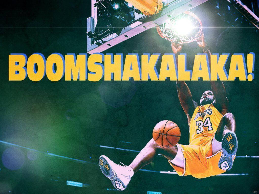 Shaquille O'neal Boomshakalaka Wallpaper