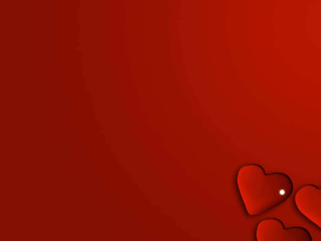 Share Love With A Red Heart Wallpaper