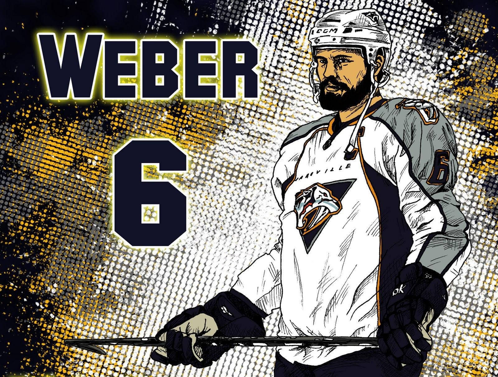 Shea Weber Fanart Comic Wallpaper