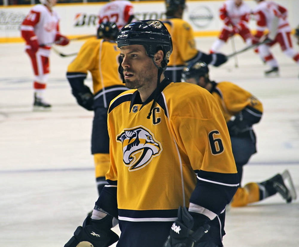 Shea Weber Warming Up Wallpaper