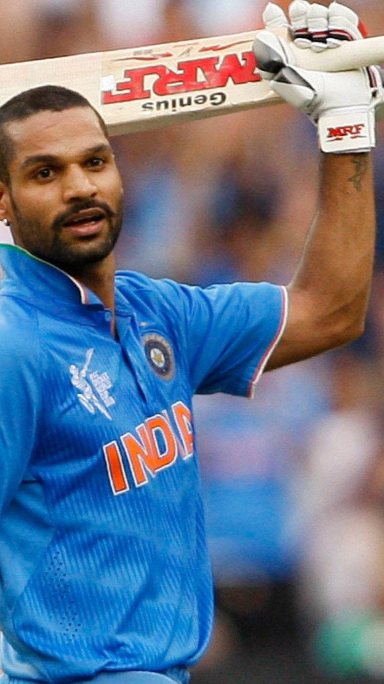 Shikhar Dhawan Batsman Wallpaper