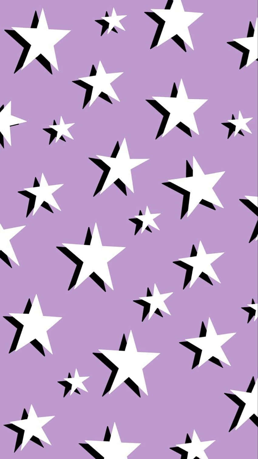 Shine Bright Like A Purple Star Wallpaper