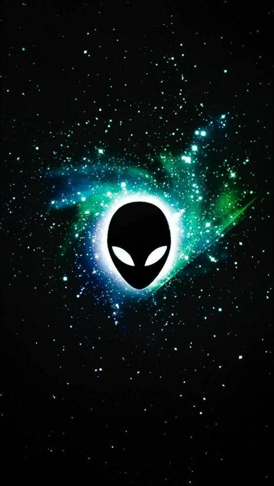 Shining Cool Alien Wallpaper