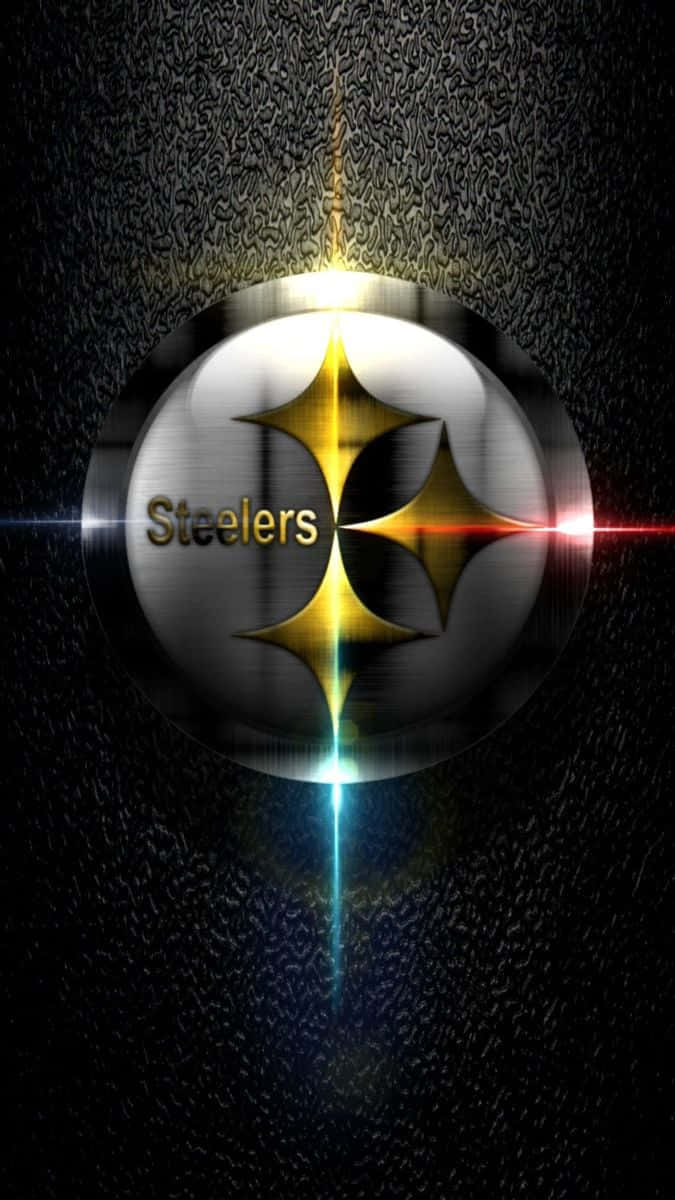 Shining Pittsburgh Steelers Logo Wallpaper