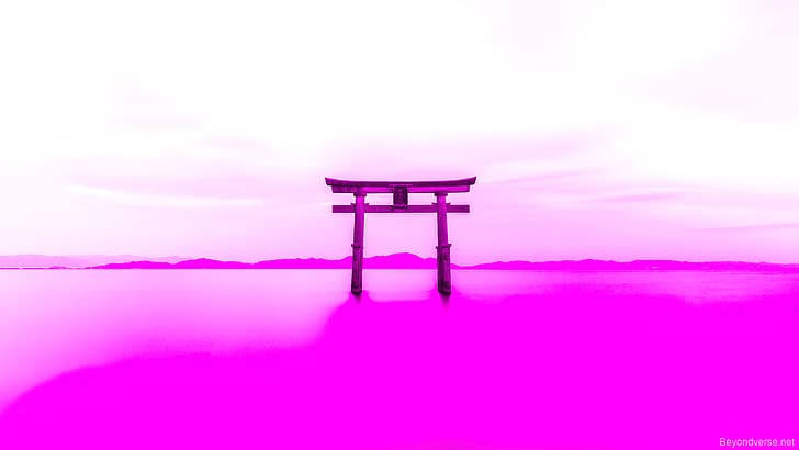 Shinto Shrine Japan 4k Lo Fi Wallpaper