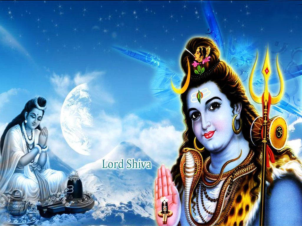 Shiv Shankar Digital Illustration Hd Wallpaper