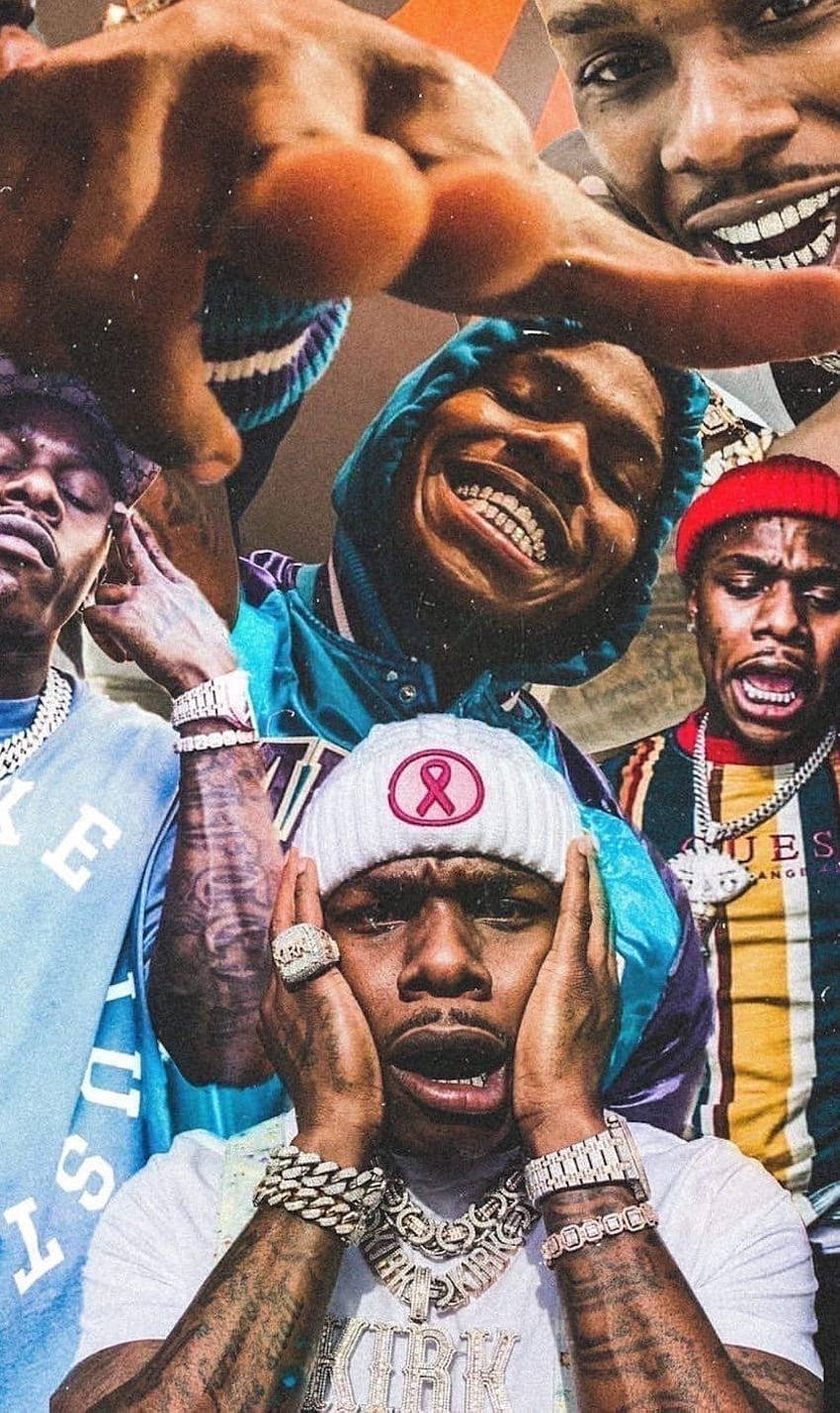 Shocked Dababy Phone Wallpaper