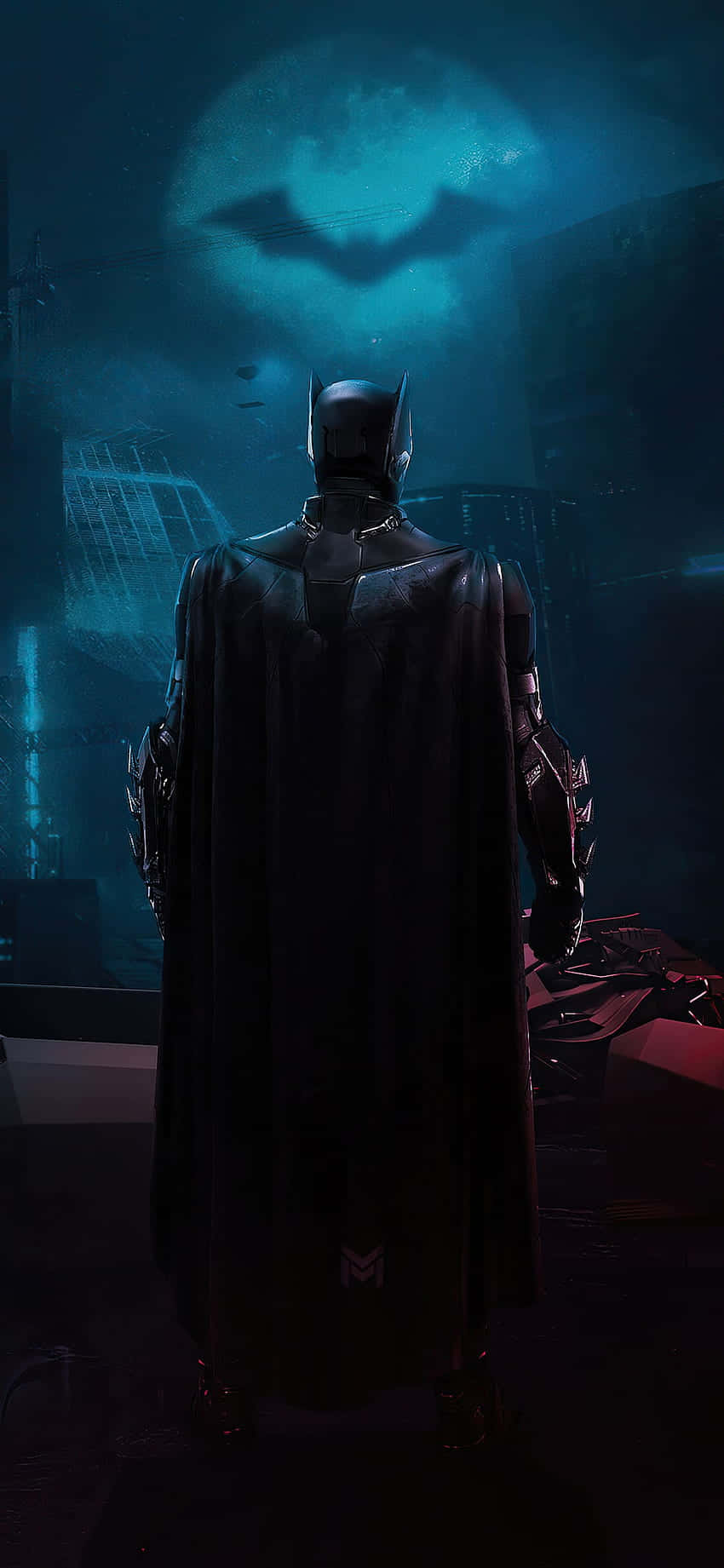 Show Off Your Superhero Side With The Awesome Batman Iphone Wallpaper
