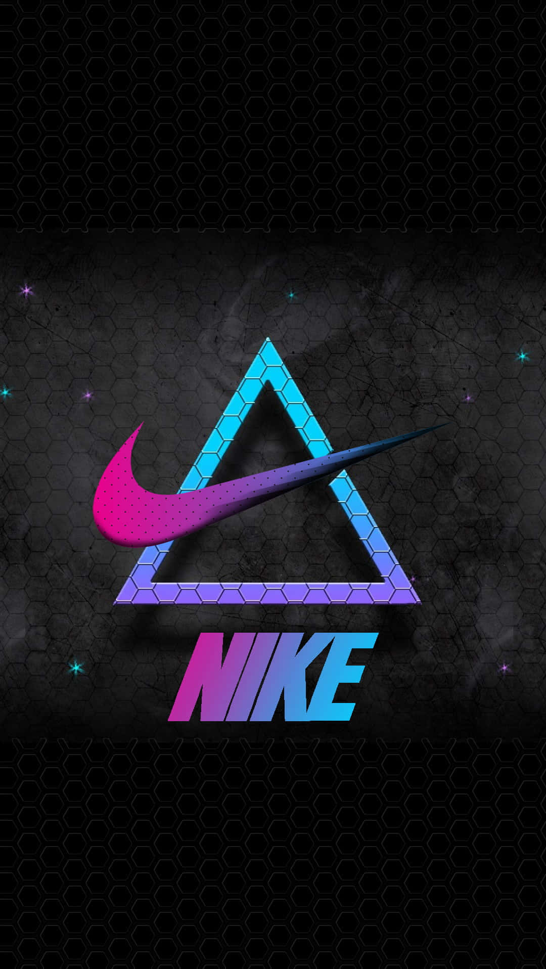 Show Off Your Unique Style With Nike Galaxy Shoes Wallpaper