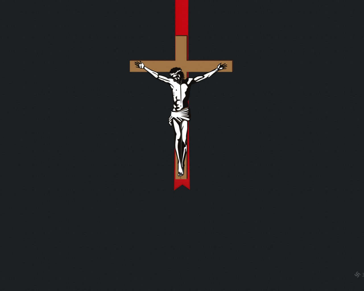 Showing Off Your Faith In Style With This Cute Cross Wallpaper