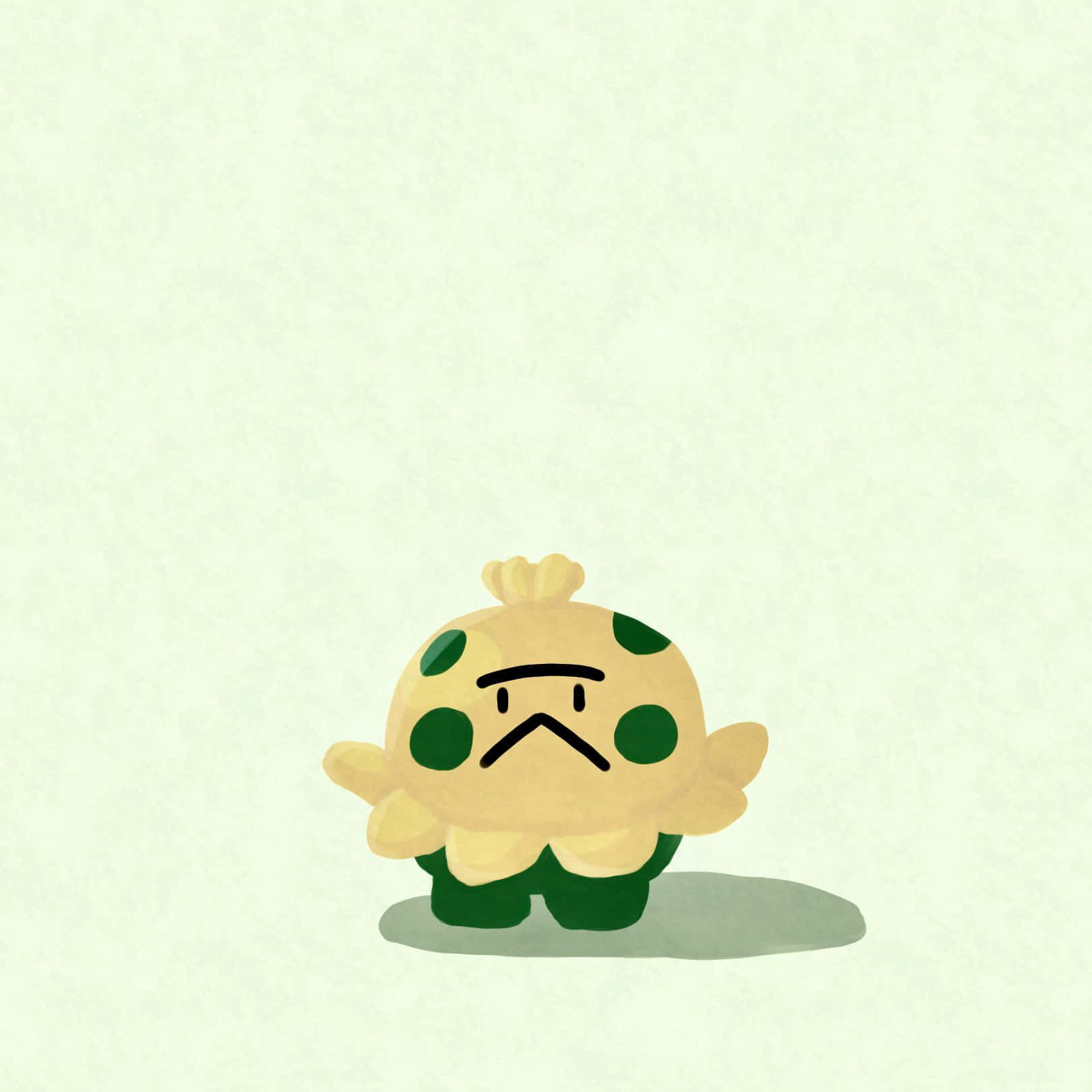 Shroomish Sad Face Wallpaper