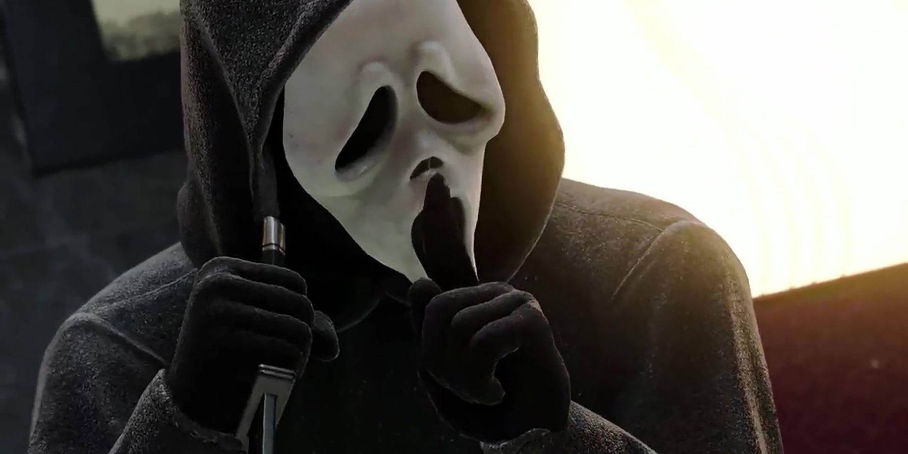 Shushing Ghostface Pfp Wallpaper