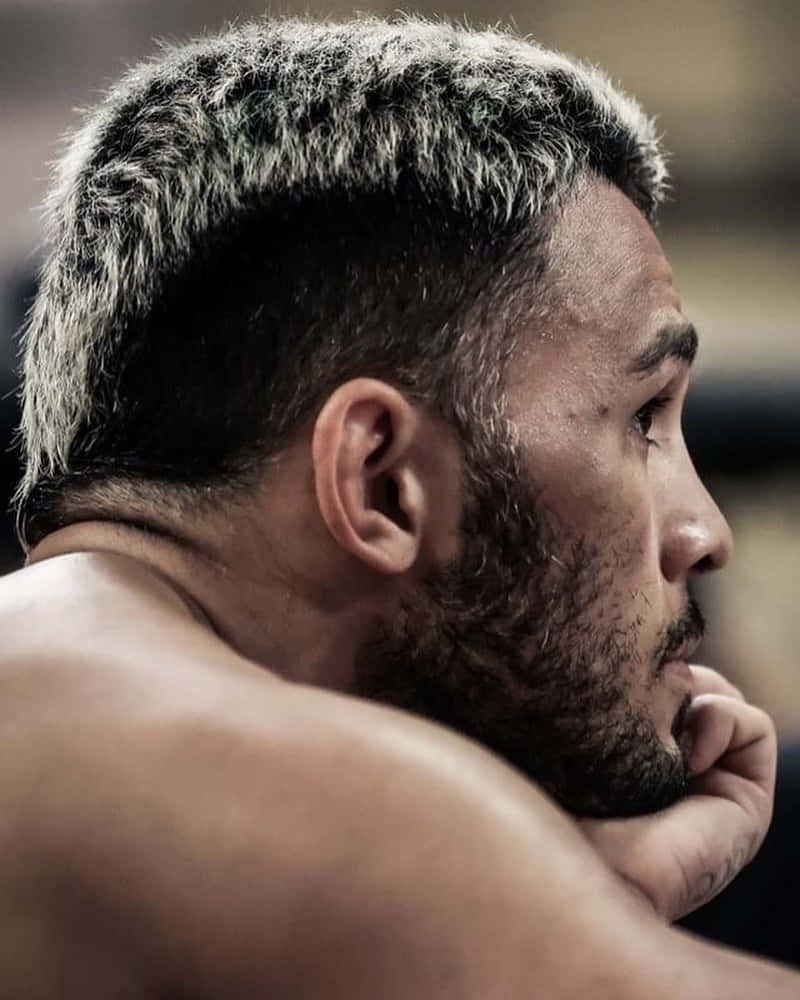 Side Profile Brad Tavares Phone Wallpaper
