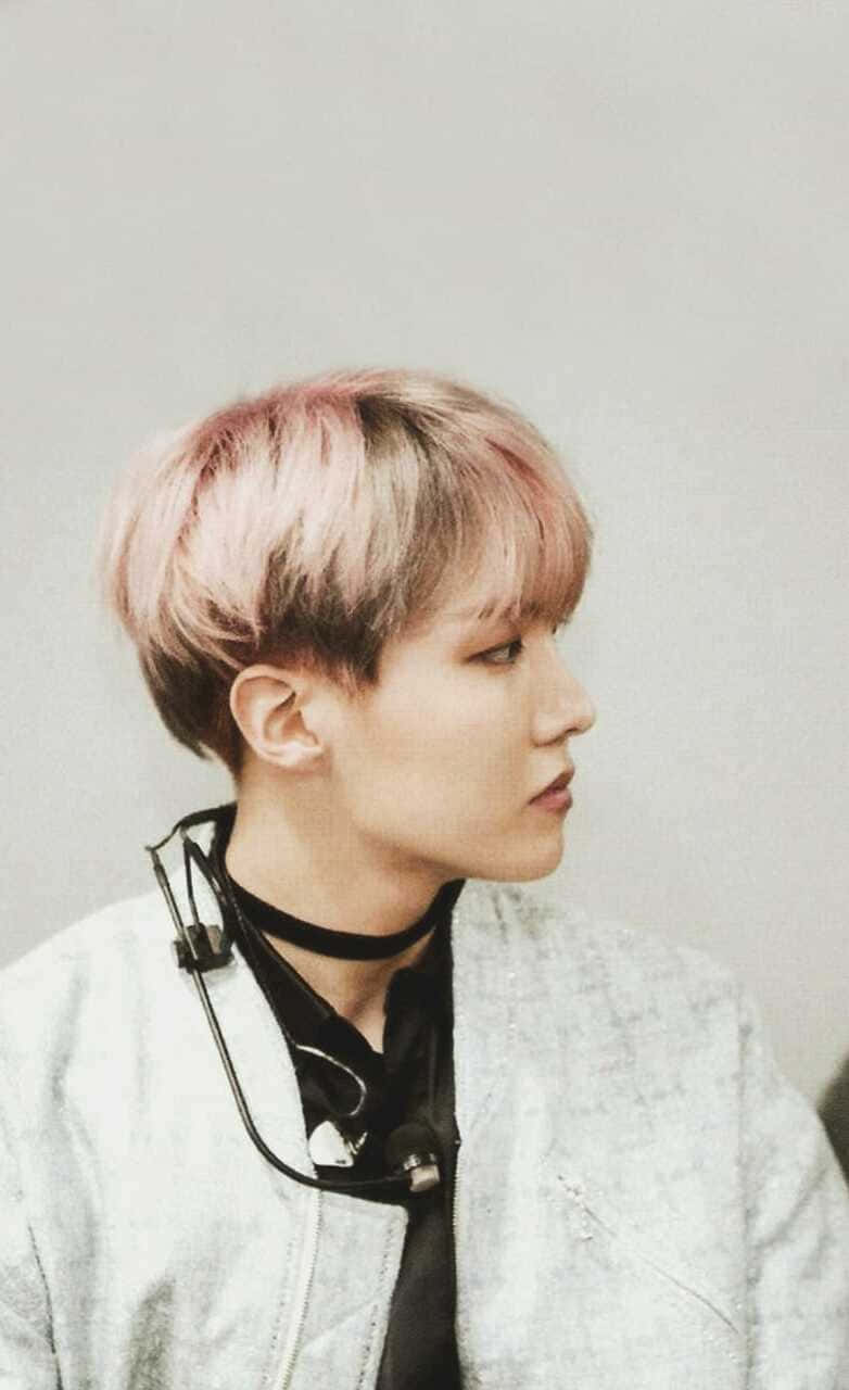 Side Profile K-pop Star J-hope Wallpaper