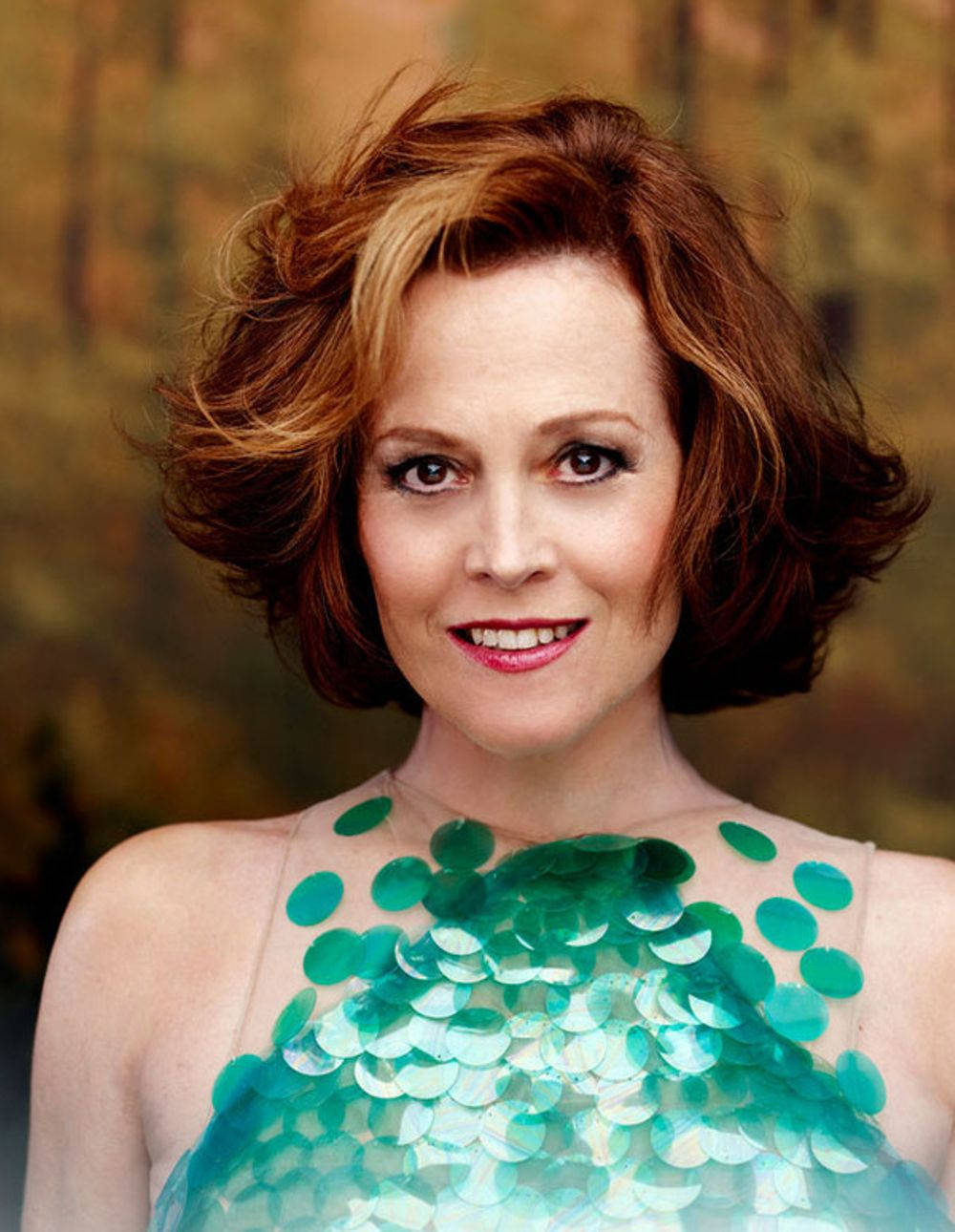 Sigourney Weaver Mermaid Dress Wallpaper