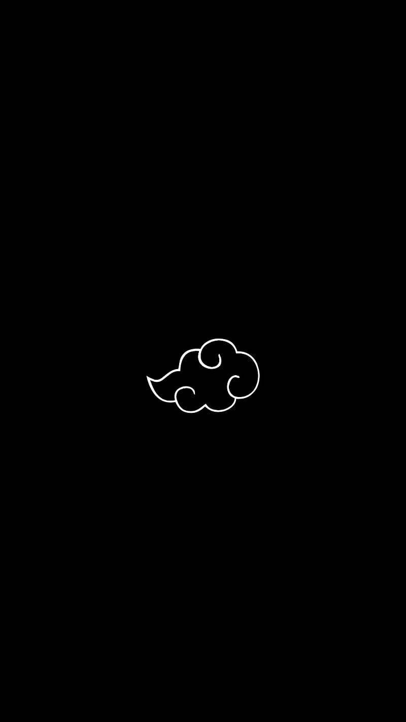 Simple Akatsuki Cloud Iphone Wallpaper