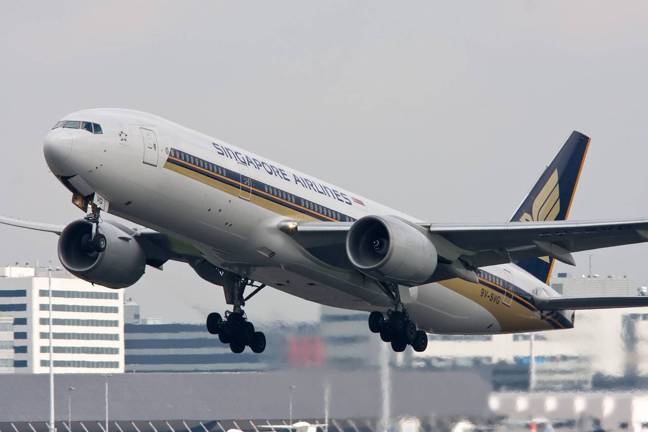 Singapore Airlines Departed Destination Wallpaper