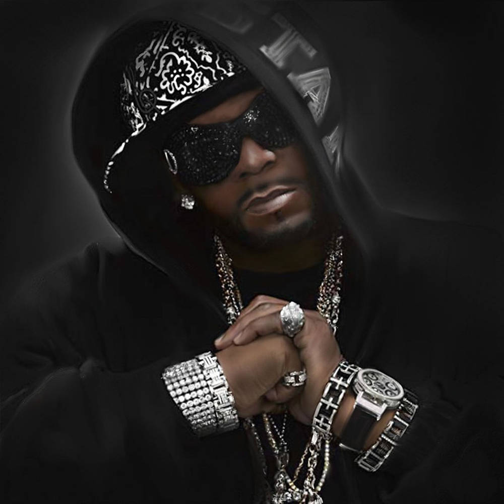 Singer R Kelly In Rock-style Look Wallpaper