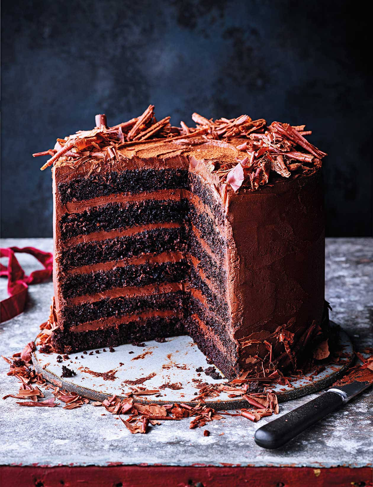 Six Layer Chocolate Cake Wallpaper