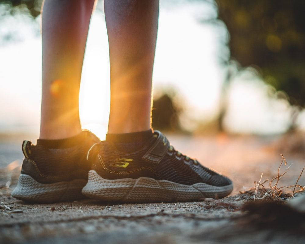 Skechers And The Sunset Wallpaper