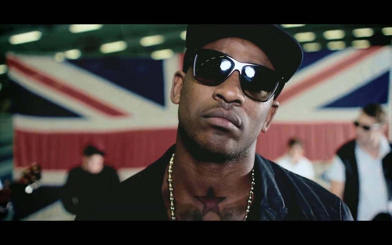 Skepta With A Uk Flag Wallpaper