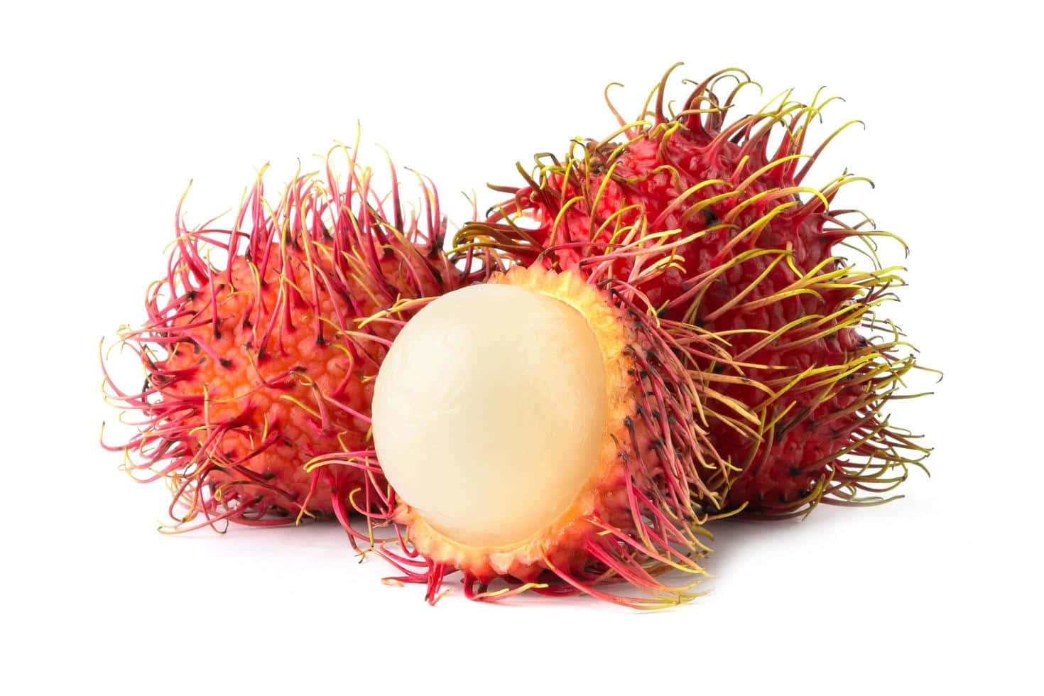 Slice Of Pulasan Fruits Wallpaper