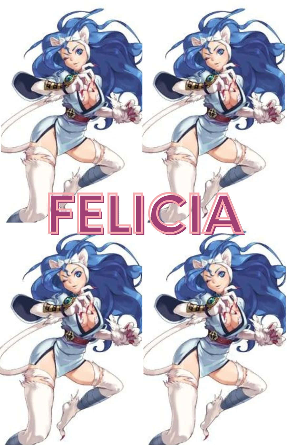 Smiling Felicia Enjoying Her Refreshing Outdoor Walk Wallpaper