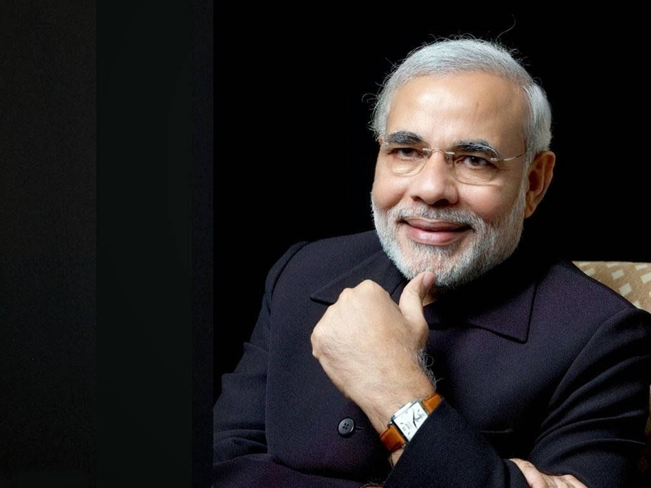 Smiling Narendra Modi Wallpaper