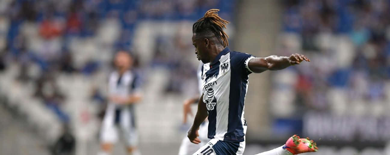 Soccer Player In Action During Match Wallpaper