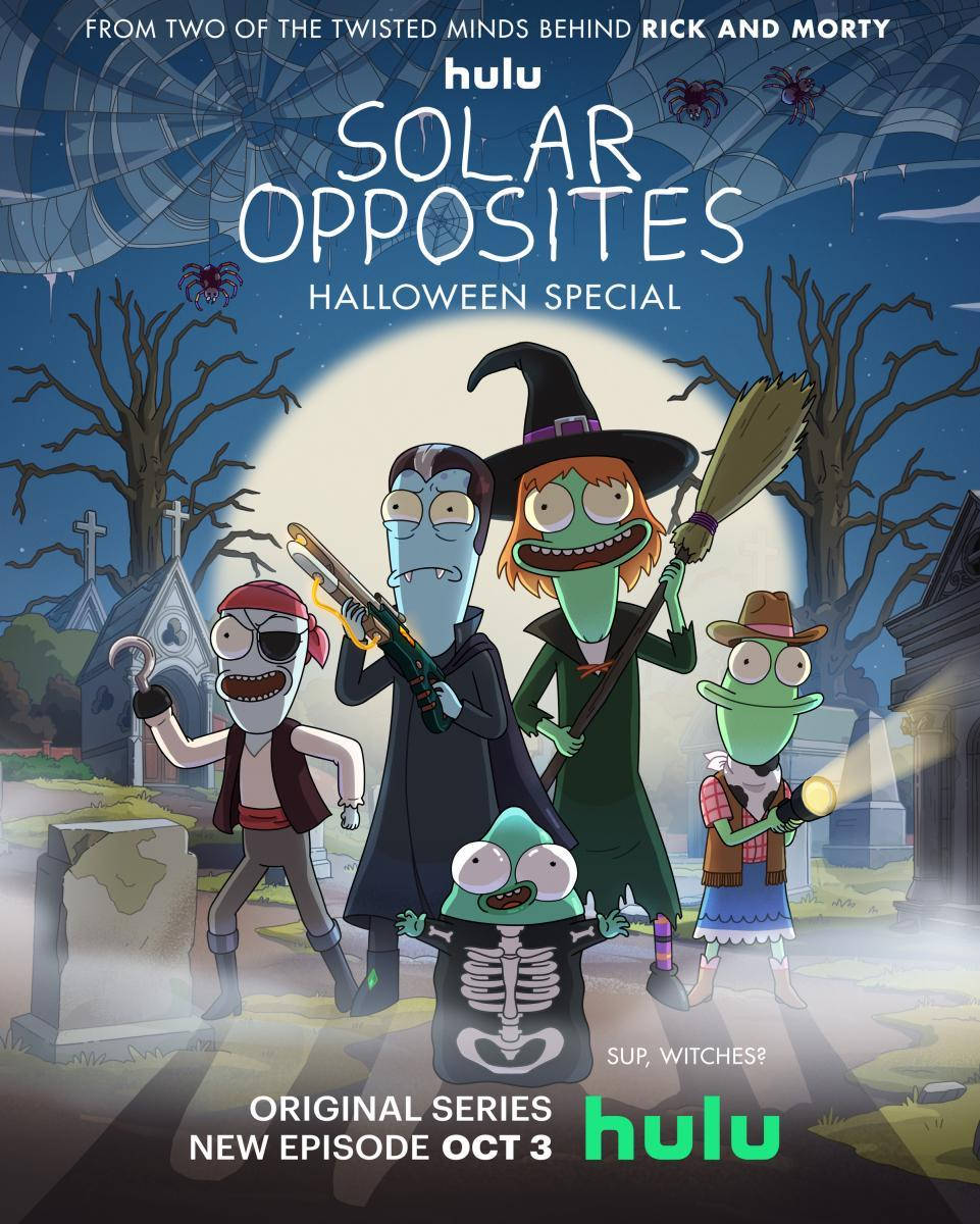 Solar Opposites Halloween Special Poster Wallpaper