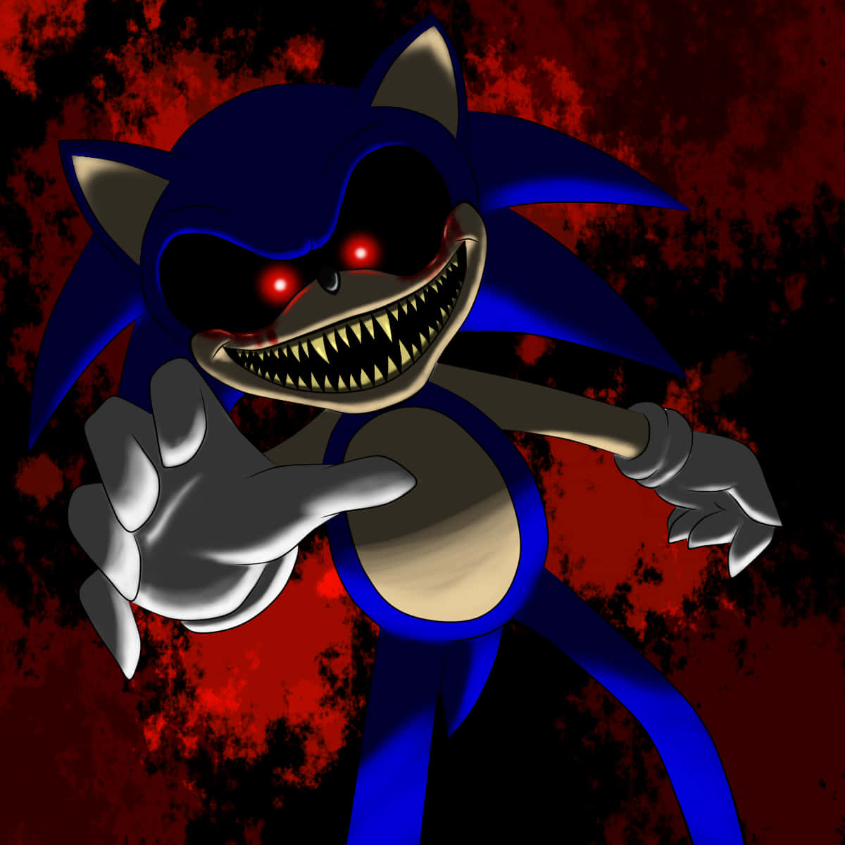 Sonic.exe Ready To Take The Fight Against Evil. Wallpaper