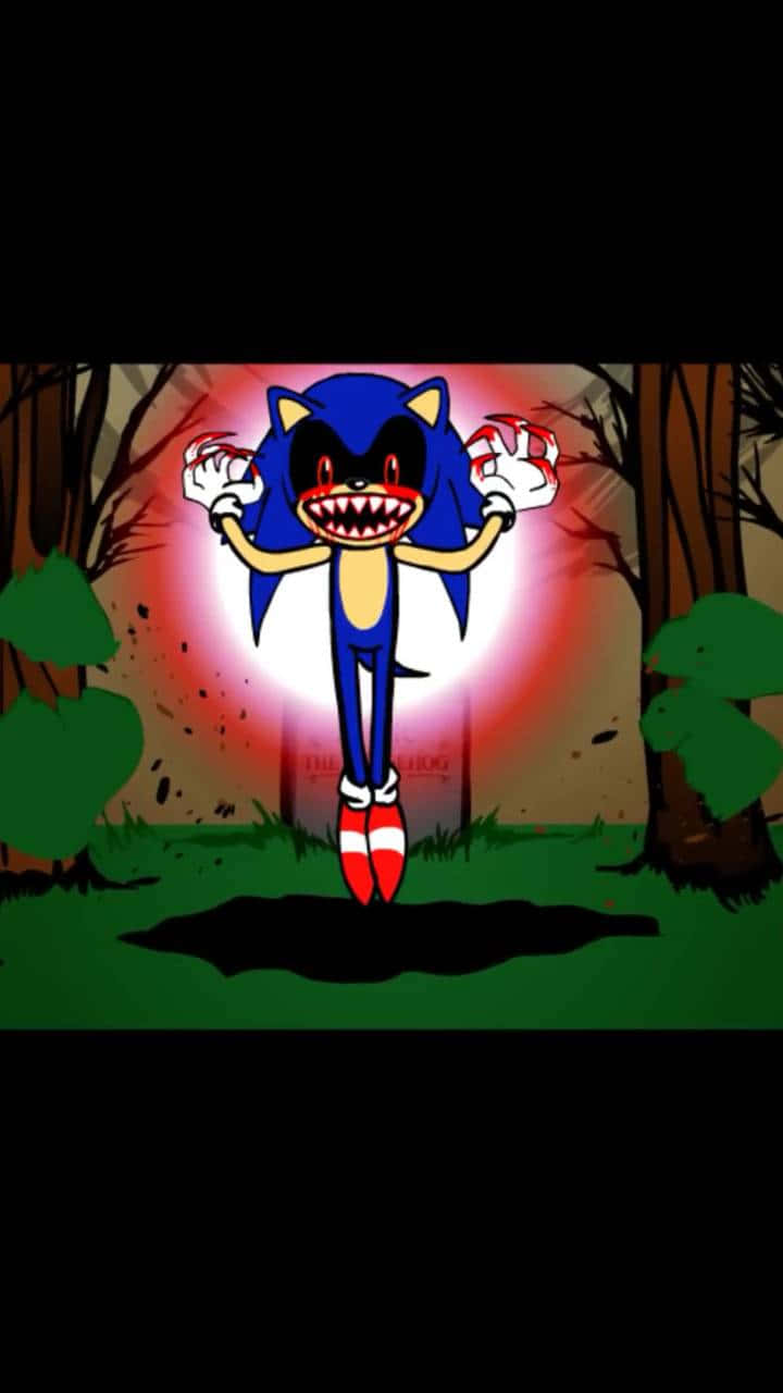 Sonic Exe Surfaced Out Of Nowhere Wallpaper