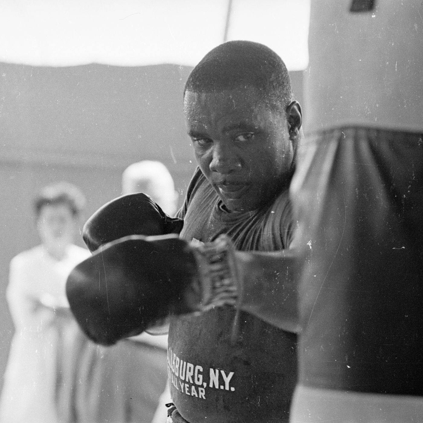 Sonny Liston Powerful Hook Wallpaper