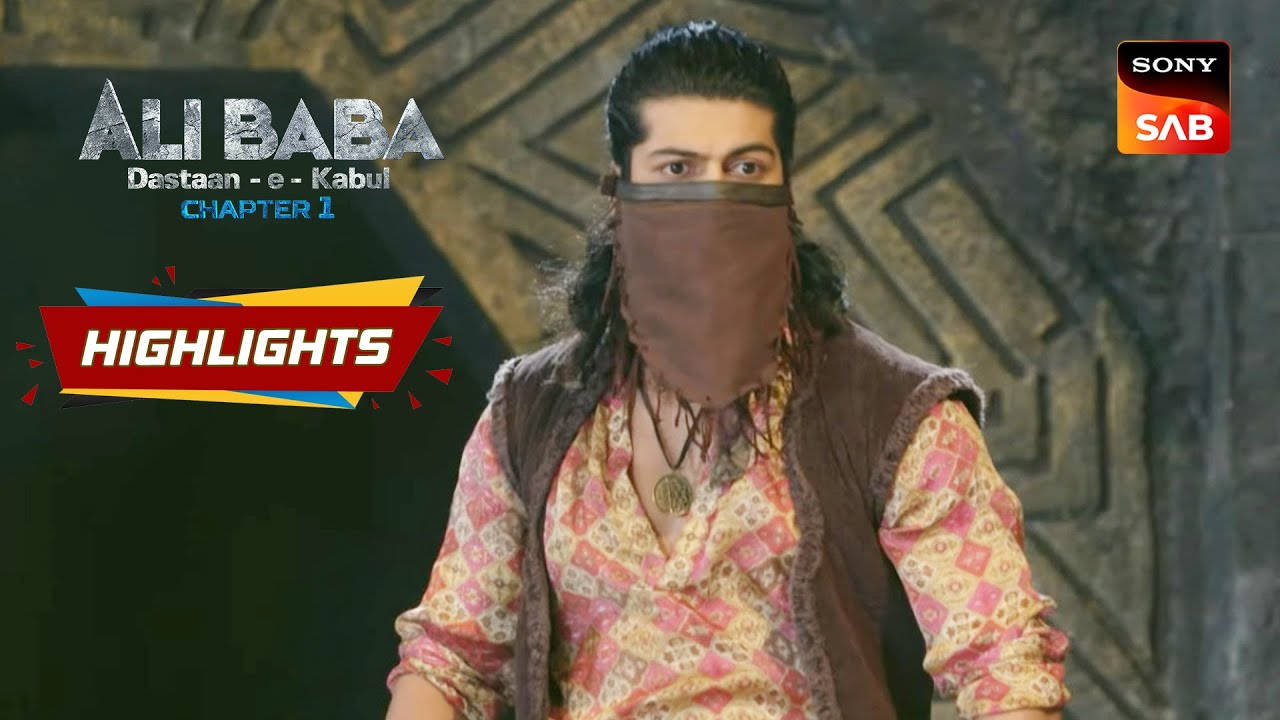 Sony Sab - Engrossing Scene From The Show, Ali-baba With A Mask Wallpaper