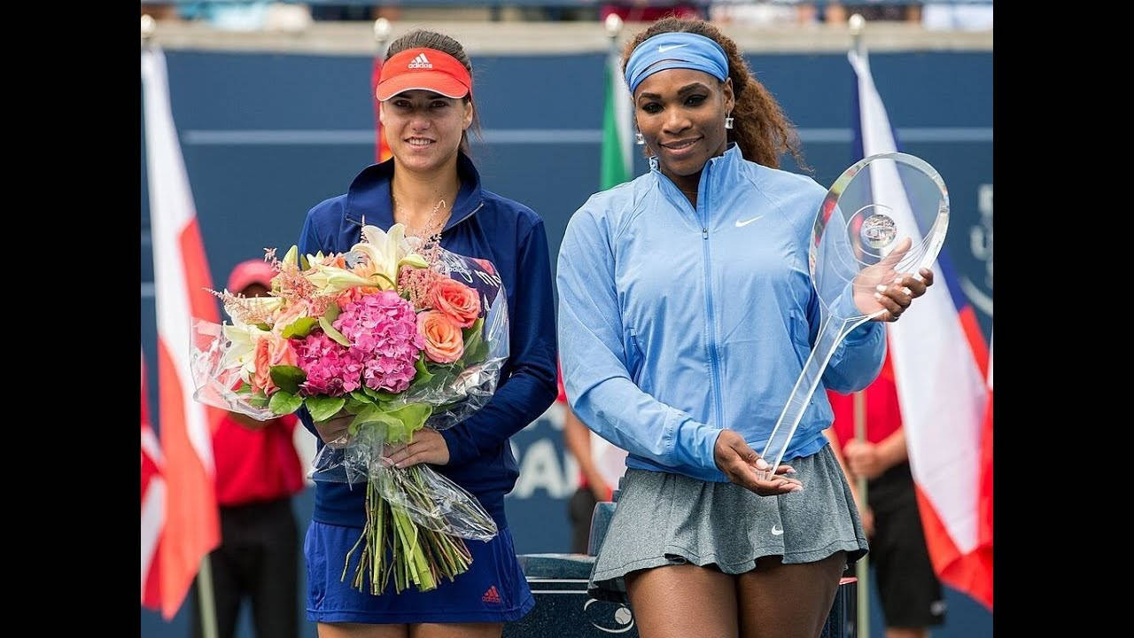 Sorana Cirstea With Serena Williams Wallpaper