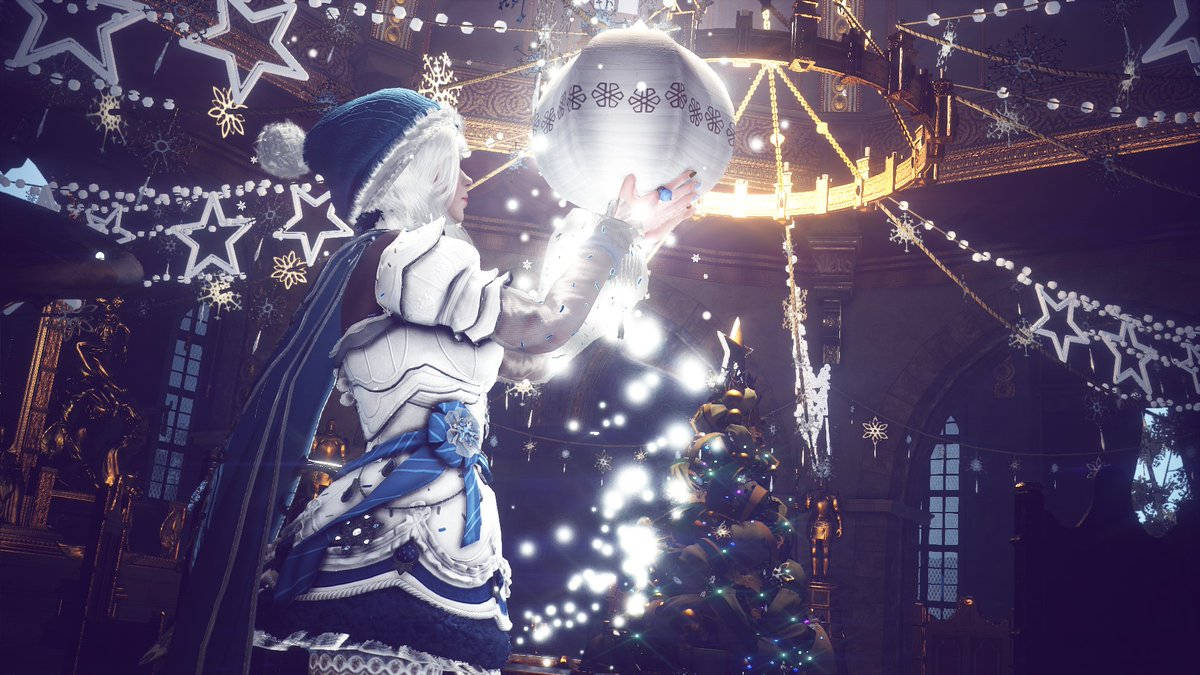 Sorcerer Celebrating A Gothic Christmas Wallpaper