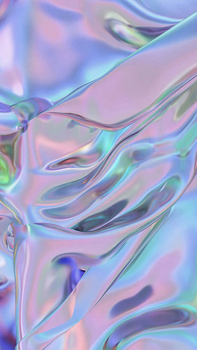 Sparkling Pastel Crystal With Bright Reflections Wallpaper