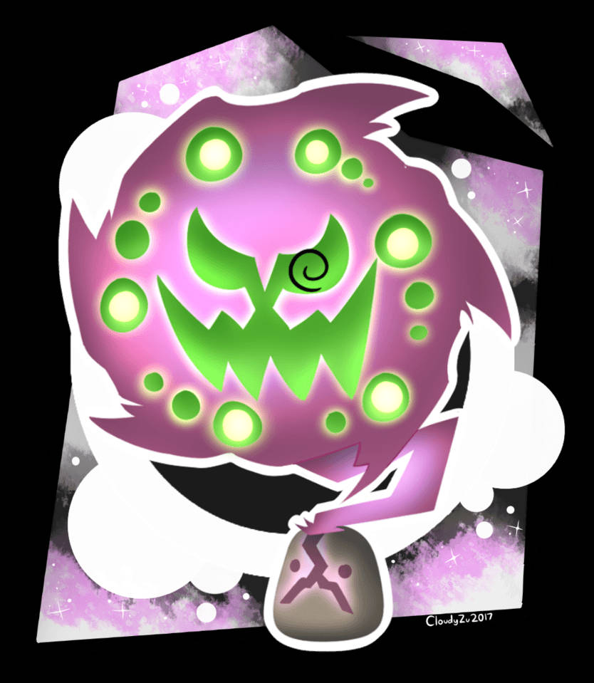 Sparkly Spiritomb Wallpaper