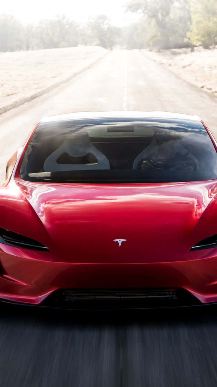 Speed And Style – Red Car Iphone Wallpaper