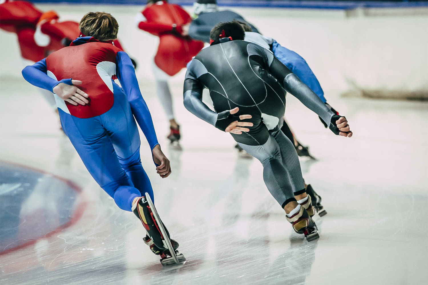 Speed Skating Training Wallpaper