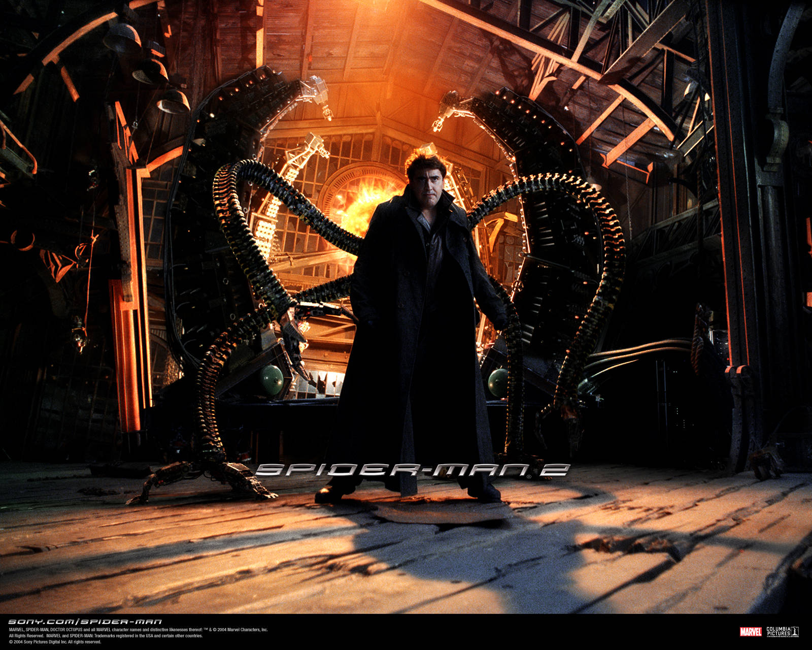 Spider-man Doctor Octopus Alfred Molina Wallpaper