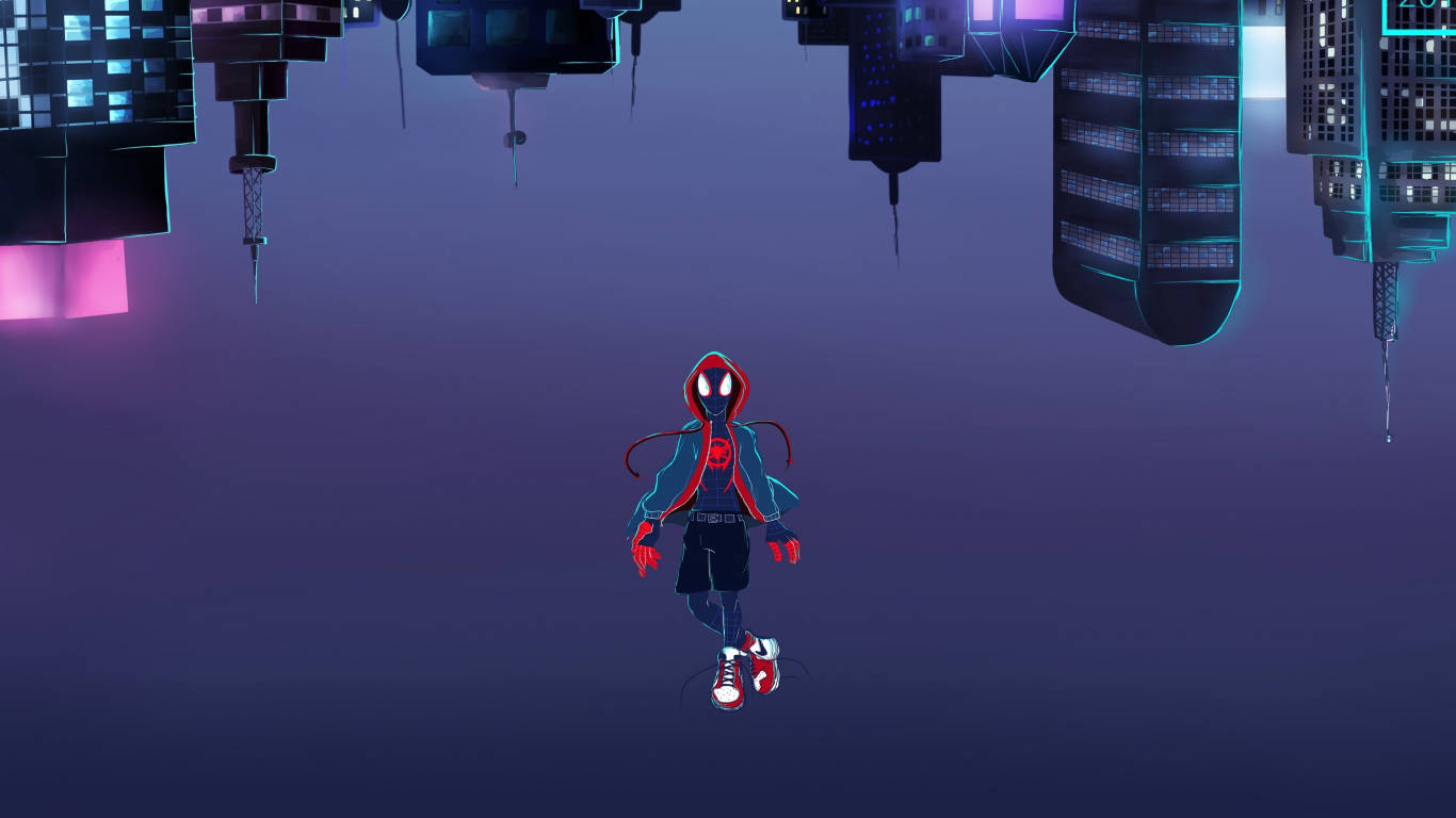 Spider Man Into The Spider Verse Hd Wallpaper Wallpaper