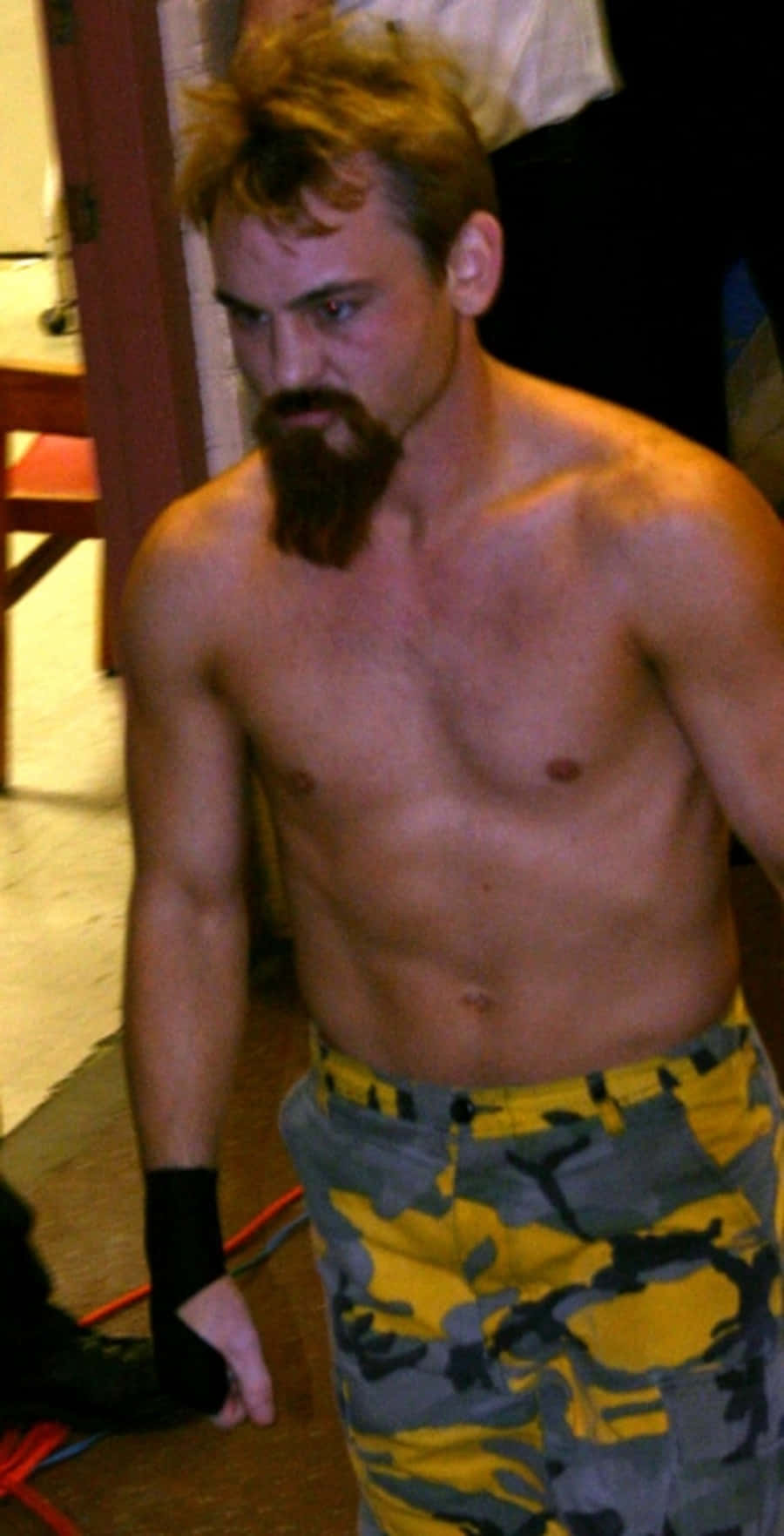 Spike Dudley Working Out 2005 Wallpaper