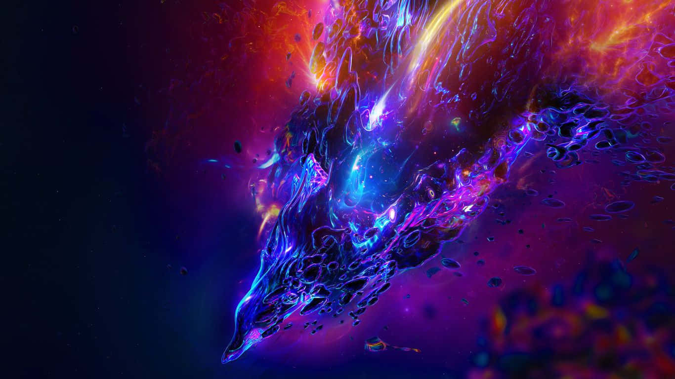 Splash Laptop 1366 X 768 Wallpaper