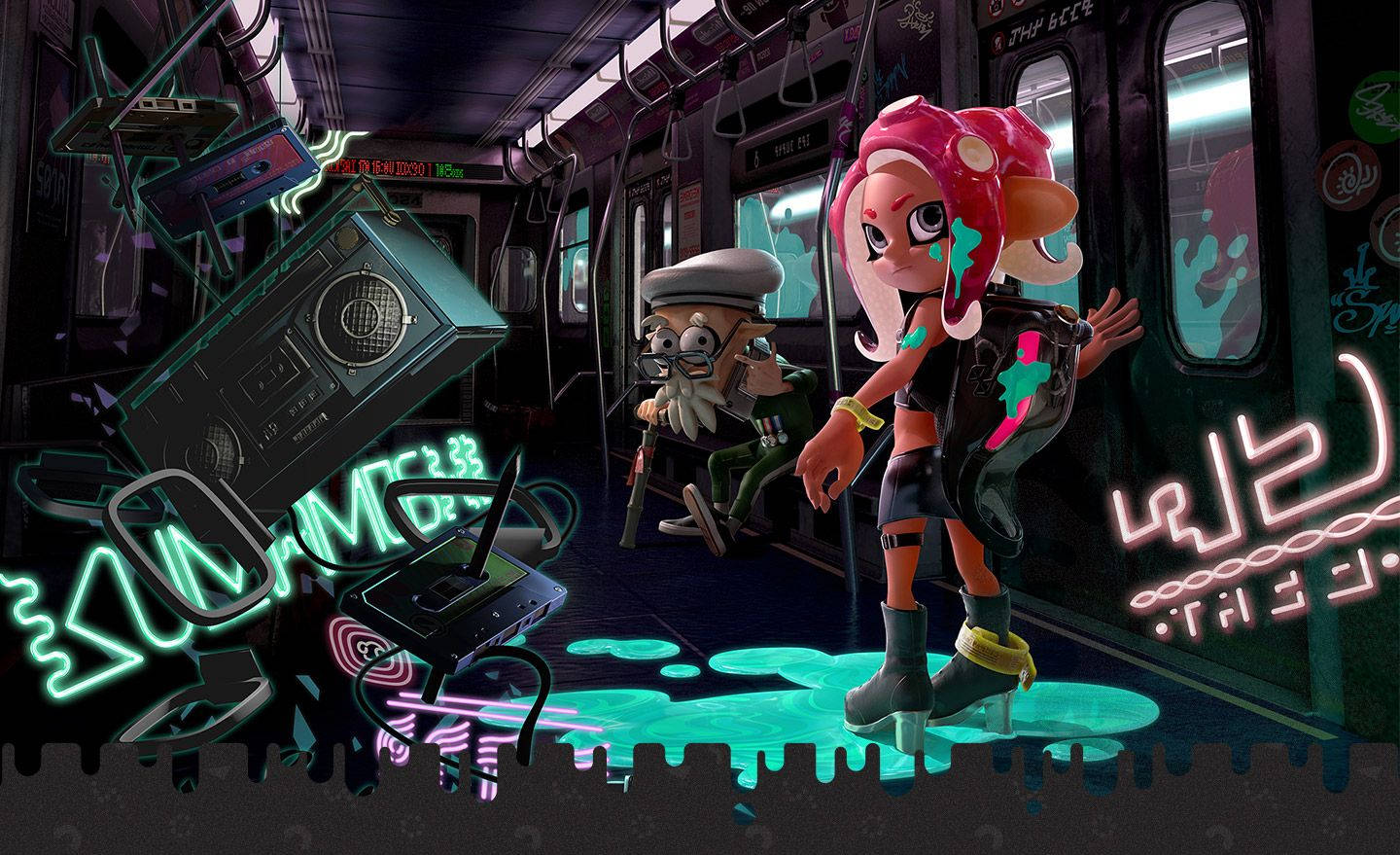 Splatoon 2 Octo Expansion Agent 8 Wallpaper