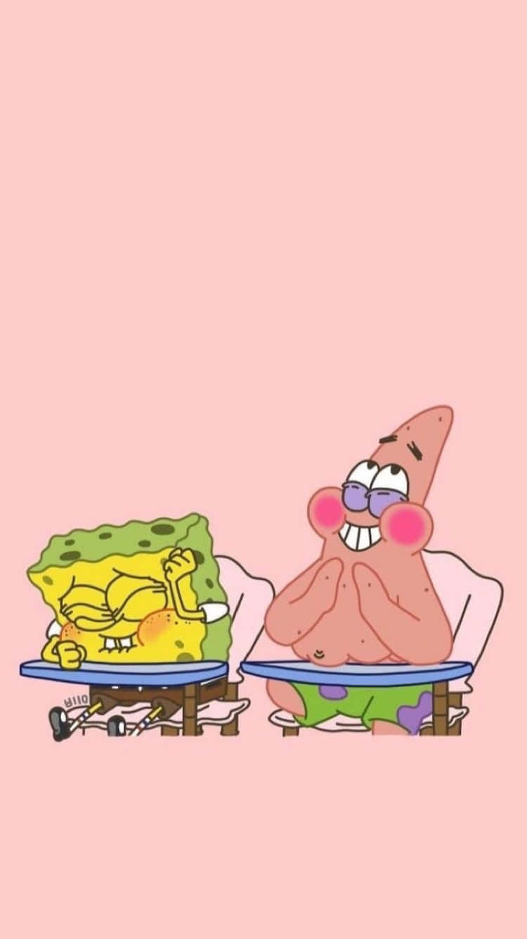 Spongebob Iphone 750 X 1334 Wallpaper